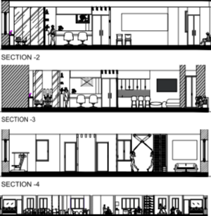 Interior design plan