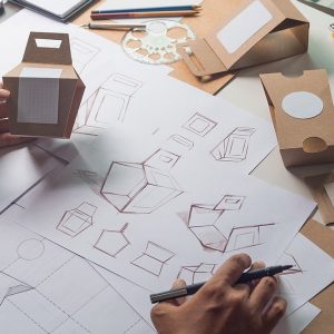 What are the steps in the New Product Design Process?
